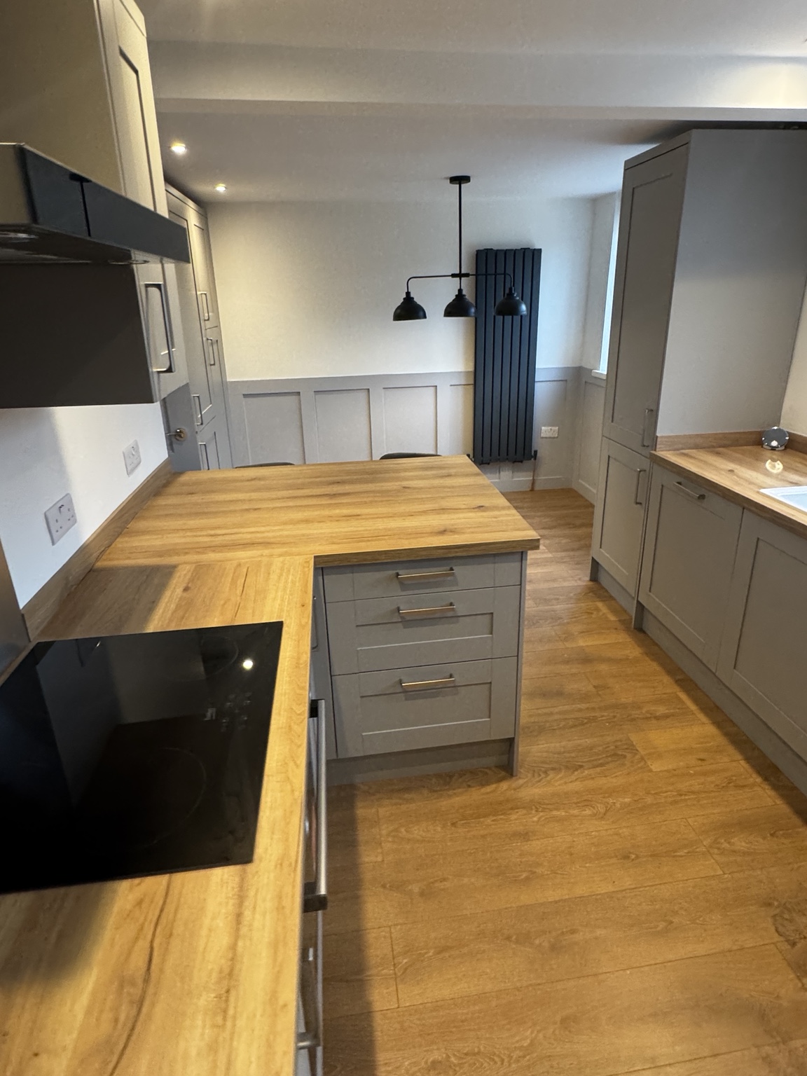 Completed kitchen refurbishment